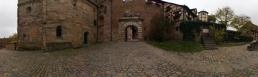 ������������ �������� Outer castle courtyard